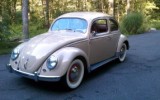 Classic Vintage 1954 Concours VW Beetle Light Beige Bug for Sale!