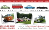 Classic VW BuGs heads to 10th Anniv. All Air-Cooled Gathering Flanders NJ