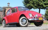 Classic VW BuGs 1967 Ruby Red Beetle Sunroof SOLD
