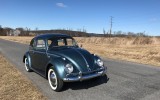 Classic VW BuGs 1958 VW Atlas Blue Restored Beetle FOR SALE PRICE DROP!