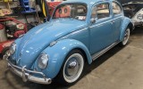 Classic 1962 Gulf Blue VW Beetle SOLD!