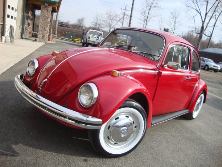 1968 Vw Volkswagen Beetle Lil Red Luv Bug For Sale