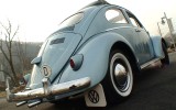 1961 VW Beetle Ragtop BuG Iris Blue
