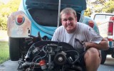 Classic VW Bugs Fan – Larry Franklin from Florida & his 1966 Beetle