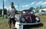 Chris Vallone wins “Best in Class” & “Best in Show” at Terryville Bug-a-Fair Show 2013 1952 Split Window Beetle