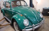 Classic VW BuGs, 1966 Sunroof Beetle Java Green *Vallone* Project