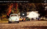 Classic VW BuGs Fall Foliage Cruise 2014 THIS Saturday October 18th 2014. GET THE MAP!