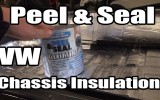 Classic VW BuGs Peel & Seal Beetle Volkswagen Chassis Insulation Quick Roof How to tip