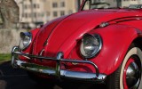 Classic VW BuGs 1962 Convertible Beetle in Poppy Red Full Restored SOLD!
