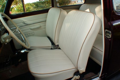 1960 Burgundy Interior