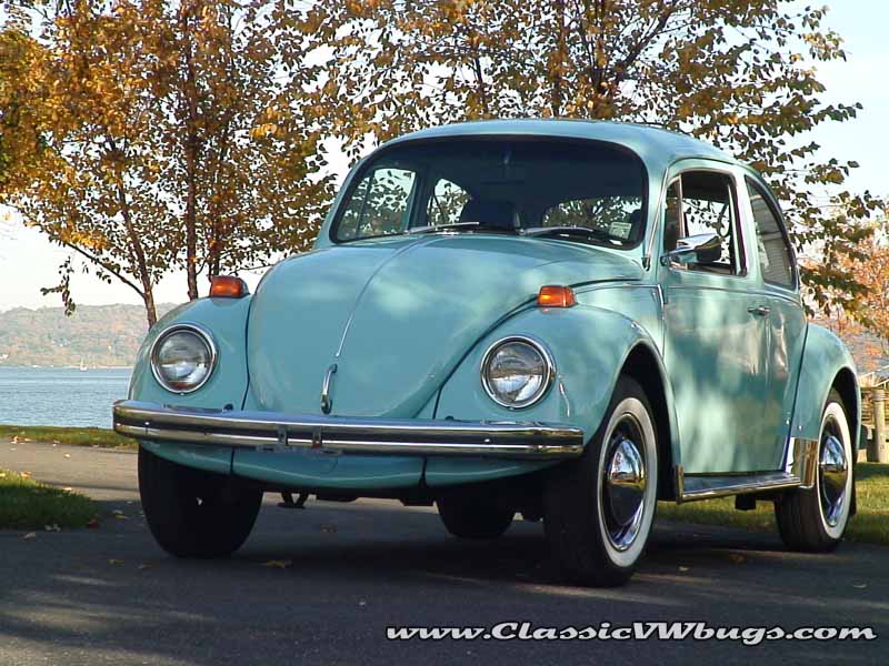 1971 Vw Beetle Bug Baby Blue Sedan Classic Vw Beetles And Bugs