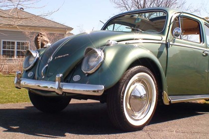 1958 Evergreen VW Beetle Ragtop BuG