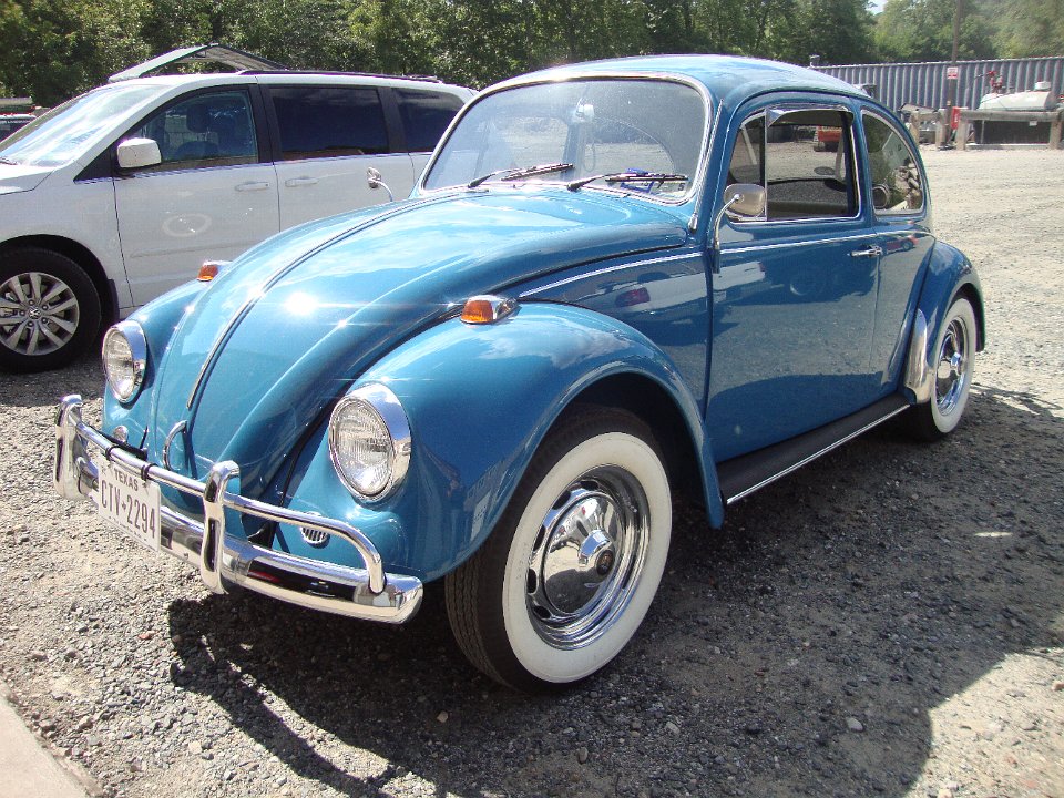 Classic Vw Bugs Fully Restored 1967 Gulf Blue Beetle For Sale