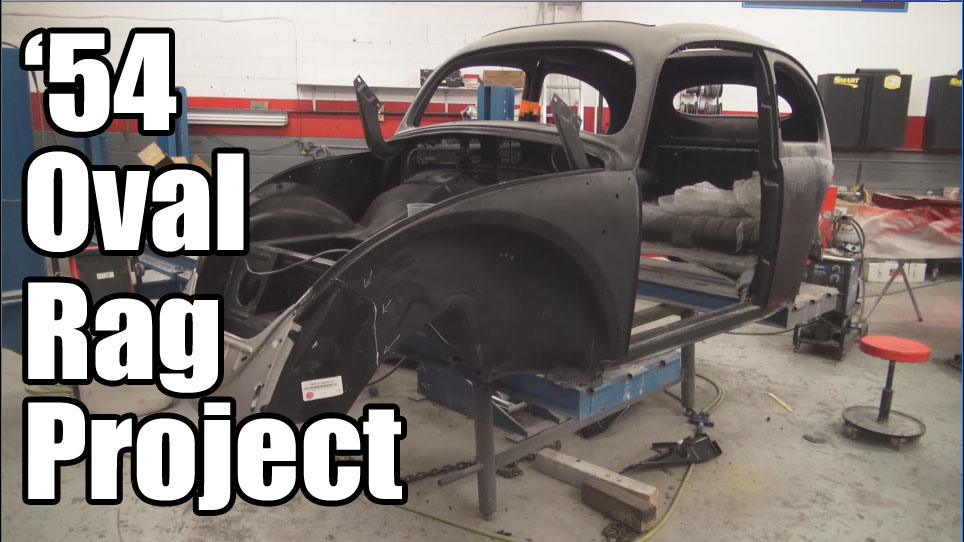 Classic VW BuGs 1954 Beetle Ragtop Sunroof Body Work Update 5-12-16 ...