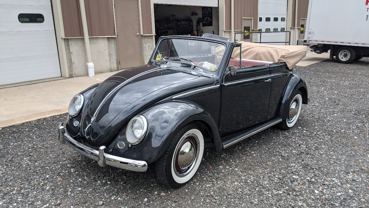 Classic VW BuGs 1954 Convertible Beetle Restoration Project - Classic ...