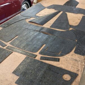 Porsche Engine Compartment Sound Insulation Kit for 356B T6 and 356C Coupe Models