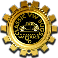 Classic VW Beetles & BuGs Restoration Site by Chris Vallone logo
